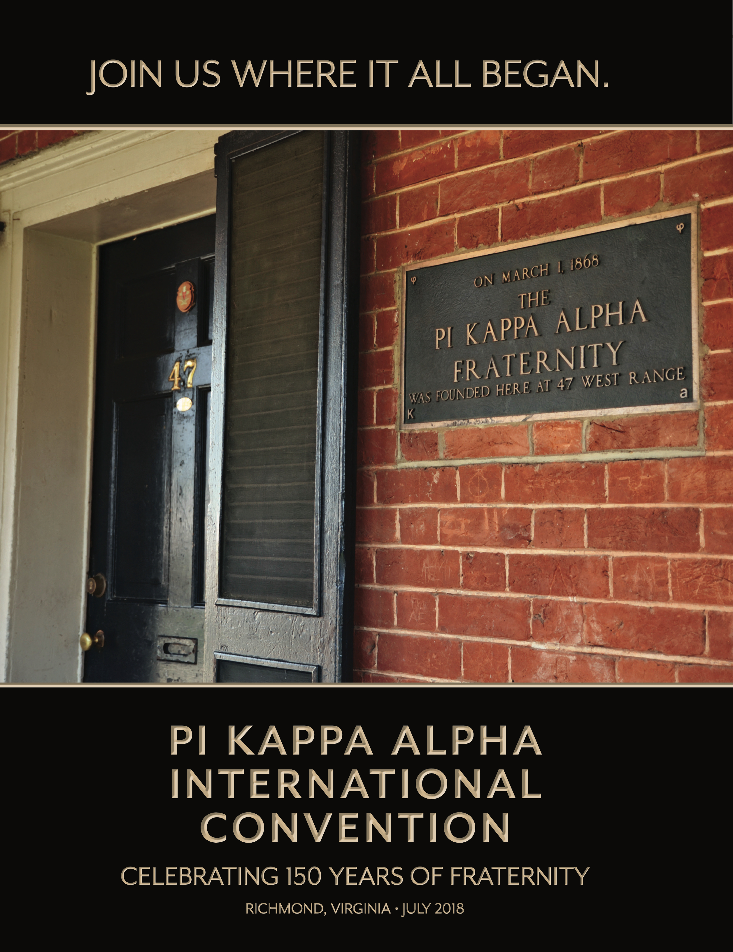 Pi Kappa Alpha International Convention, Spring 2018